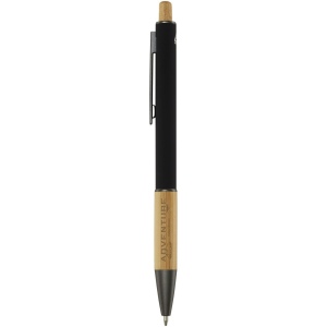 Stylo bille en aluminium recyclé Darius (encre noire) 6