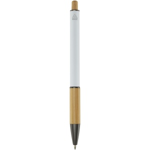 Stylo bille en aluminium recyclé Darius (encre noire) 13