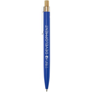 Stylo bille en aluminium recyclé Nooshin (encre bleue) 8