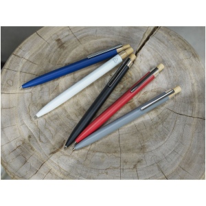 Stylo bille en aluminium recyclé Nooshin (encre bleue) 26