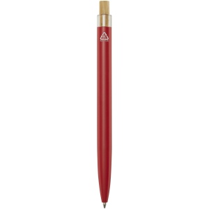 Stylo bille en aluminium recyclé Nooshin (encre bleue) 15