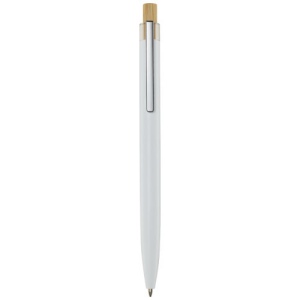 Stylo bille en aluminium recyclé Nooshin (encre bleue)