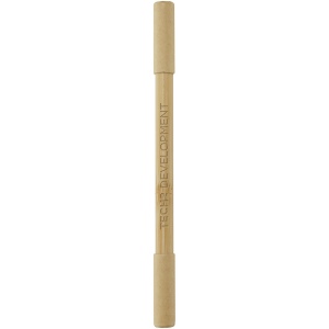 Stylo duo en bambou Samambu (encre noire) 4