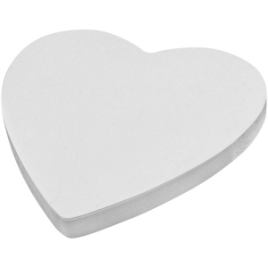 Post-its recyclés Sticky-Mate® en forme de cœur 5