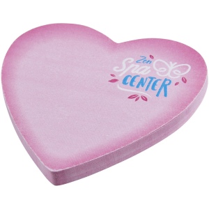 Post-its recyclés Sticky-Mate® en forme de cœur 2