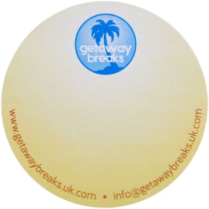 Post-its recyclés Sticky-Mate® en forme de cercle 6