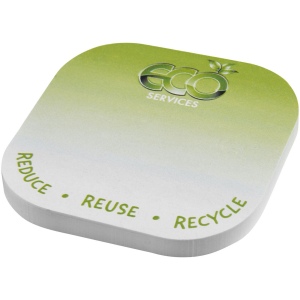 Notes adhésives recyclées Sticky-Mate® de forme carrée avec coins arrondis 2