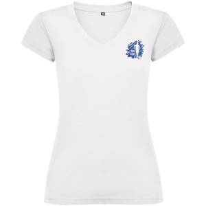 T-shirt Victoria à col en V et manches courtes pour femme 25