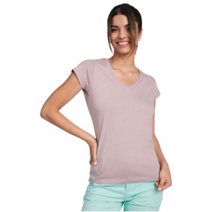 T-shirt Victoria à col en V et manches courtes pour femme 38