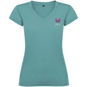 T-shirt Victoria à col en V et manches courtes pour femme 16