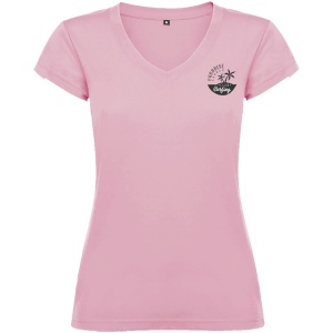 T-shirt Victoria à col en V et manches courtes pour femme 17
