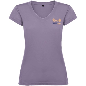 T-shirt Victoria à col en V et manches courtes pour femme 18