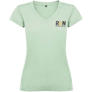 T-shirt Victoria à col en V et manches courtes pour femme 19