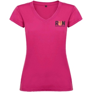 T-shirt Victoria à col en V et manches courtes pour femme 22