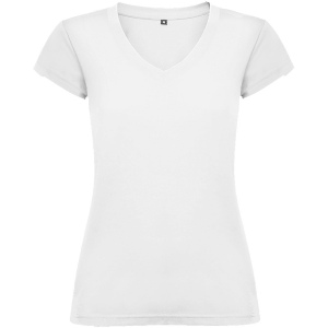 T-shirt Victoria à col en V et manches courtes pour femme 13