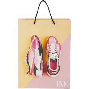 Sac en papier 170 g/m2 integra fait à la main avec poignées torsadées en plastique, 31 x 12 x 41 cm 5