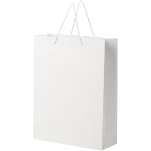 Sac en papier 170 g/m2 integra fait à la main avec poignées torsadées en plastique, 31 x 12 x 41 cm 8