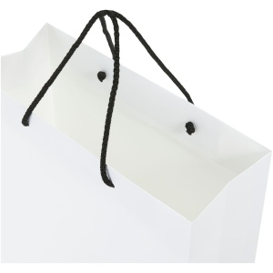 Sac en papier 170 g/m2 integra fait à la main avec poignées torsadées en plastique, 31 x 12 x 41 cm 12