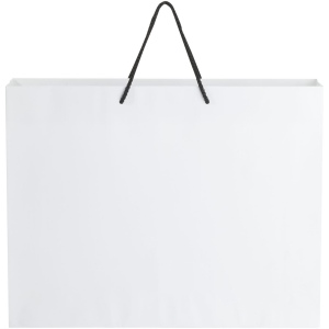 Sac en papier 170 g/m2 integra fait à la main avec poignées torsadées en plastique, 45 x 10 x 35 cm 7