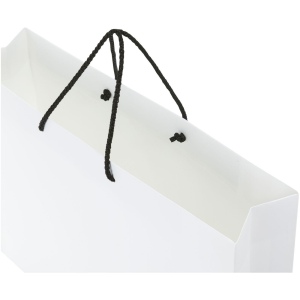 Sac en papier 170 g/m2 integra fait à la main avec poignées torsadées en plastique, 45 x 10 x 35 cm 12