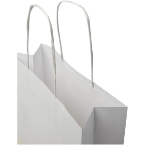 Sac en papier Kraft 120 g/m2avec poignées torsadées, 24 x 9 x 24 cm 13