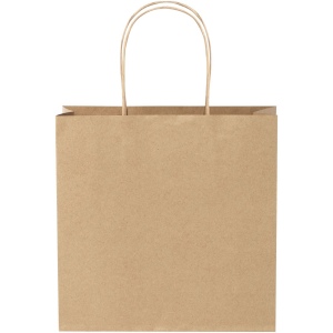 Sac en papier Kraft 120 g/m2avec poignées torsadées, 24 x 9 x 24 cm 6