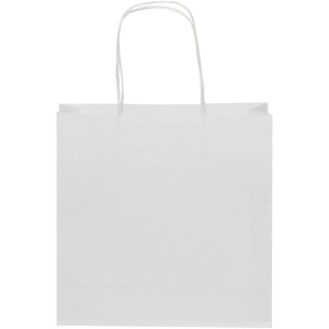 Sac en papier Kraft 120 g/m2avec poignées torsadées, 24 x 9 x 24 cm 7