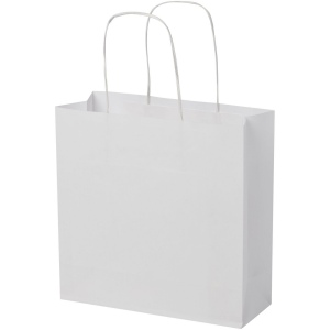 Sac en papier Kraft 120 g/m2avec poignées torsadées, 24 x 9 x 24 cm 9