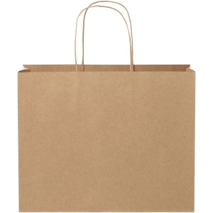 Sac en papier Kraft 120 g/m2avec poignées torsadées, 31 x 12 x 25 cm 6