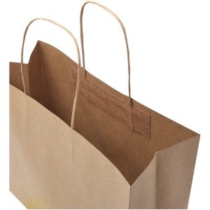 Sac en papier Kraft 120 g/m2avec poignées torsadées, 31 x 12 x 25 cm 12