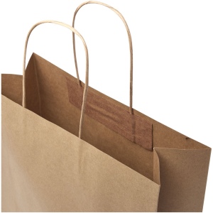 Sac en papier Kraft 120 g/m2avec poignées torsadées, 31 x 12 x 31 cm 12