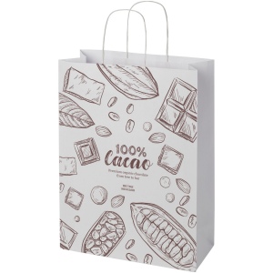 Sac en papier Kraft 120 g/m2avec poignées torsadées, 31 x 12 x 41 cm 3