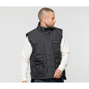 Bodywarmer multi-poches doublé polaire