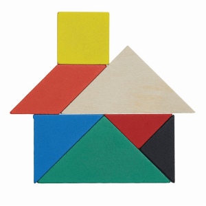 Puzzle en bois TANGRAM BASE 5