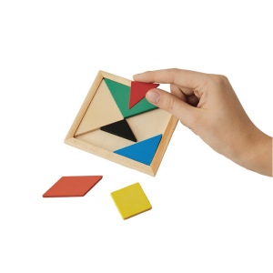 Puzzle en bois TANGRAM BASE 6