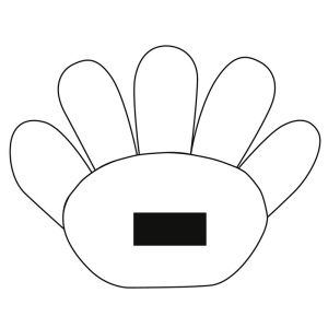 Surligneur HANDS UP 6
