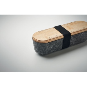 Trousse  en feutre RPET - MILE 6