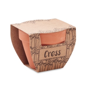 Pot avec graines de cresson - CRESS POT 4