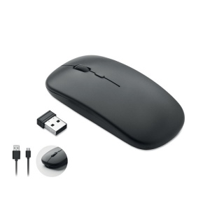 Souris sans fil rechargeable - CURVY C 2