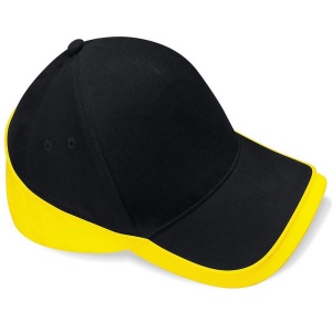 Casquette bicolore 5 pans 2