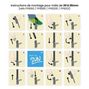 Piquet de Parasol FARE 6