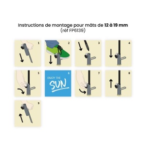 Piquet de Parasol FARE 7