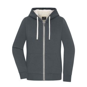 Sweat-shirt à capuche Sherpa bio Femme Daiber 5