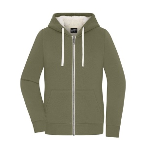 Sweat-shirt à capuche Sherpa bio Femme Daiber 3