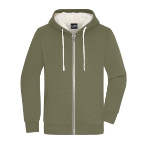 Sweat-shirt à capuche Sherpa bio Homme Daiber 3