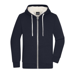 Sweat-shirt à capuche Sherpa bio Homme Daiber