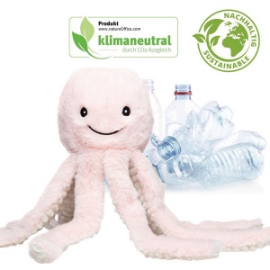 Peluche pieuvre RPET MBW 5