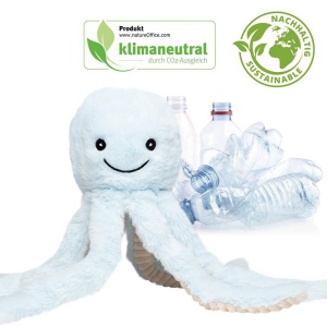 Peluche pieuvre RPET MBW 3