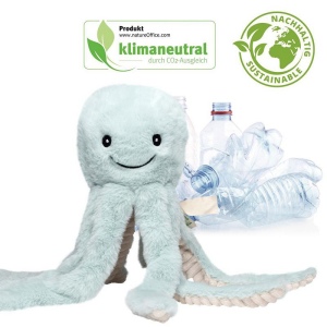 Peluche pieuvre RPET MBW 4