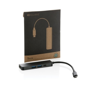 Hub avec entrée HDMI en aluminium recyclé Terra RCS 5